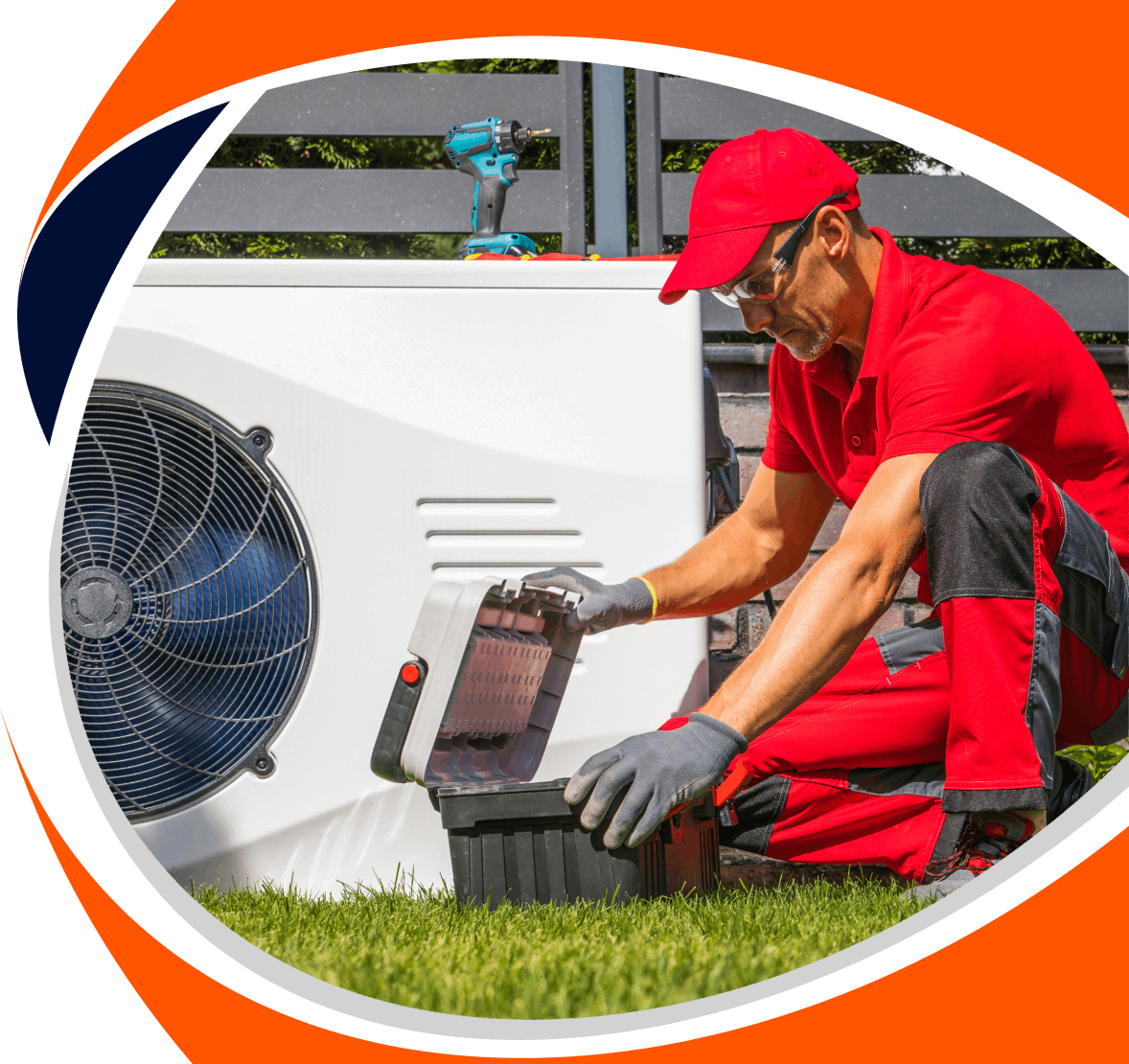 http://HVAC%20technician%20servicing%20outdoor%20air%20conditioning%20unit%20during%20maintenance%20—%20Alpha%20Air%20Conditioning%20professional%20HVAC%20repair%20and%20installation%20service.